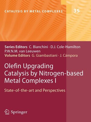 cover image of Olefin Upgrading Catalysis by Nitrogen-based Metal Complexes I
